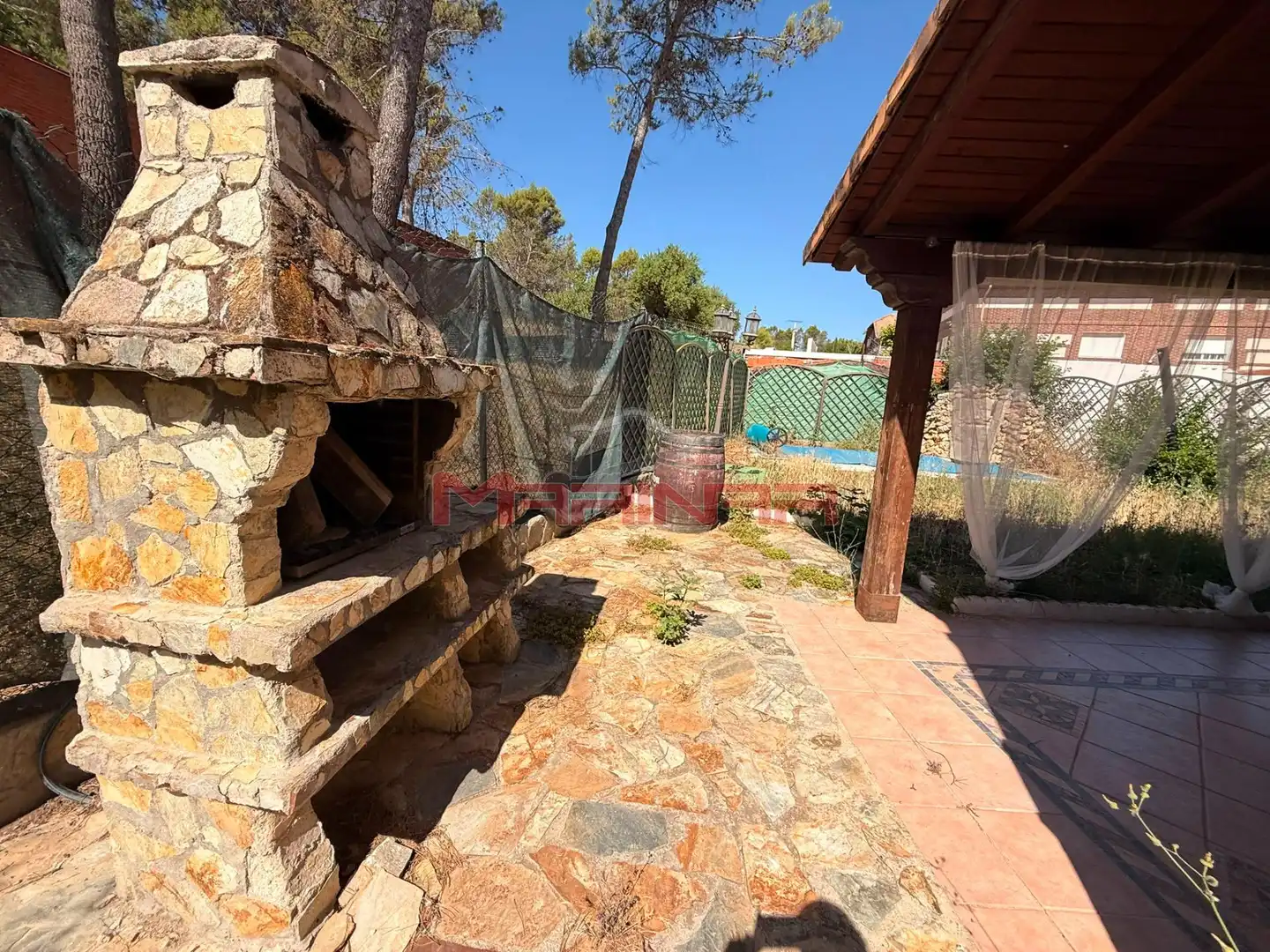 Terrassa de Casa adosada en venda en Seseña amb Aire condicionat, Calefacció i Jardí privat