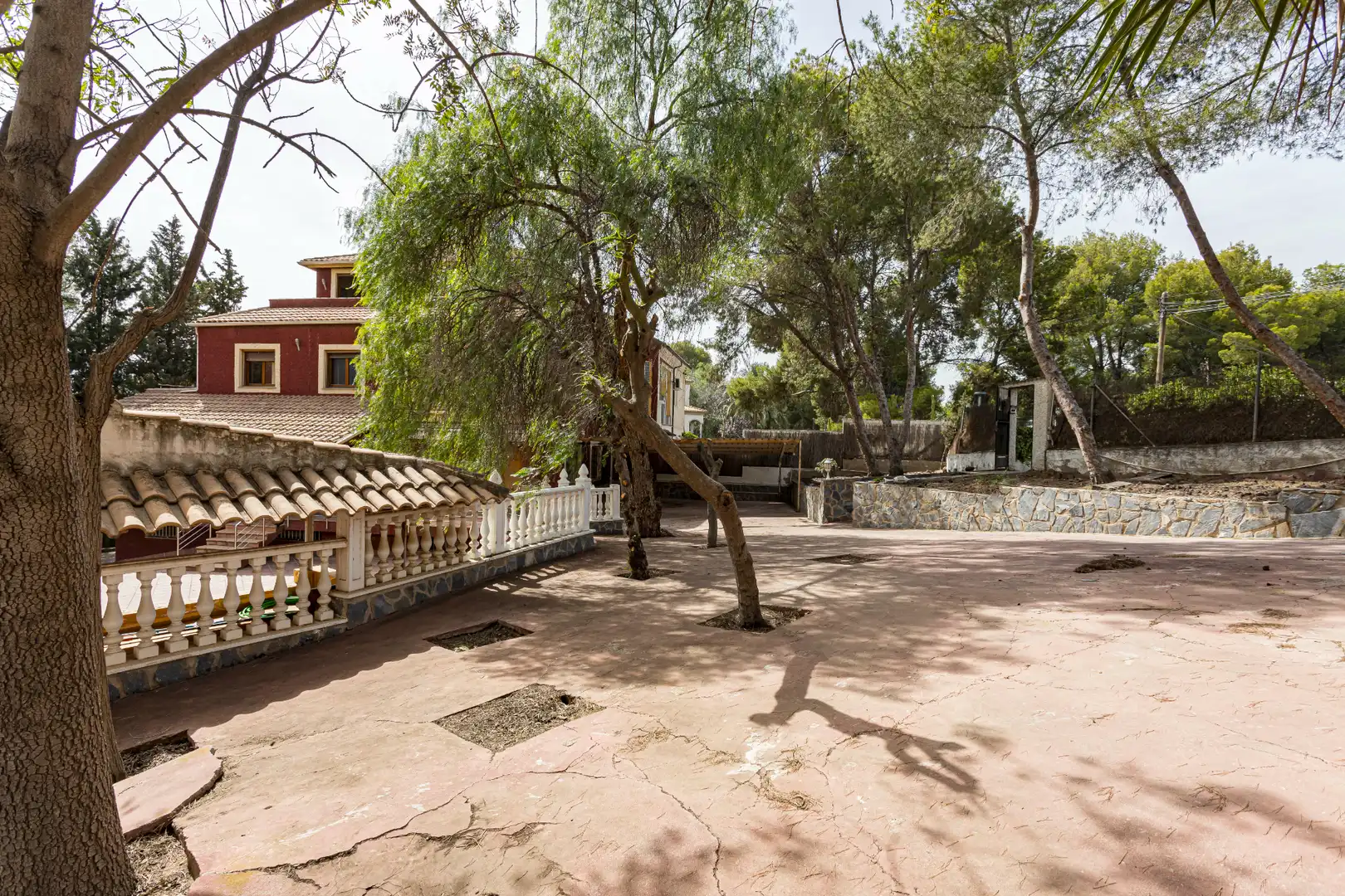 Vista exterior de Casa adosada en venda en Murcia amb Jardí privat, Parquet i Terrassa