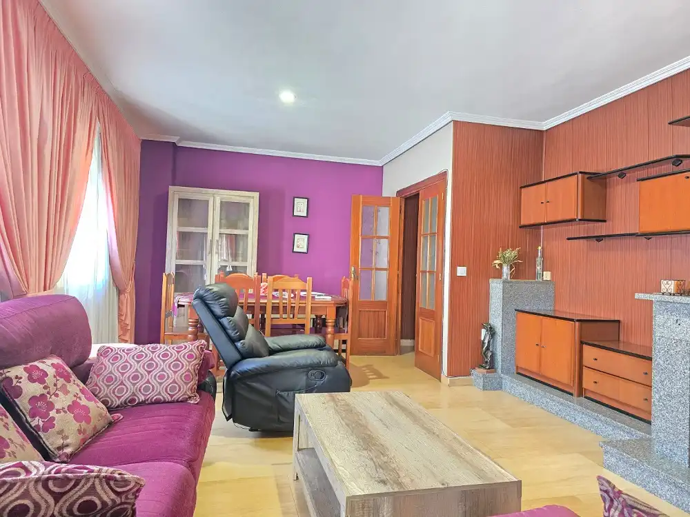 Wohnzimmer von Wohnung zum Verkauf in Brozas mit Klimaanlage, Terrasse und Möbliert