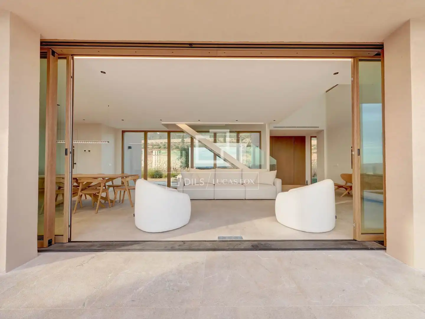 Terrasse von Country house zum Verkauf in  Palma de Mallorca mit Klimaanlage, Heizung und Privatgarten