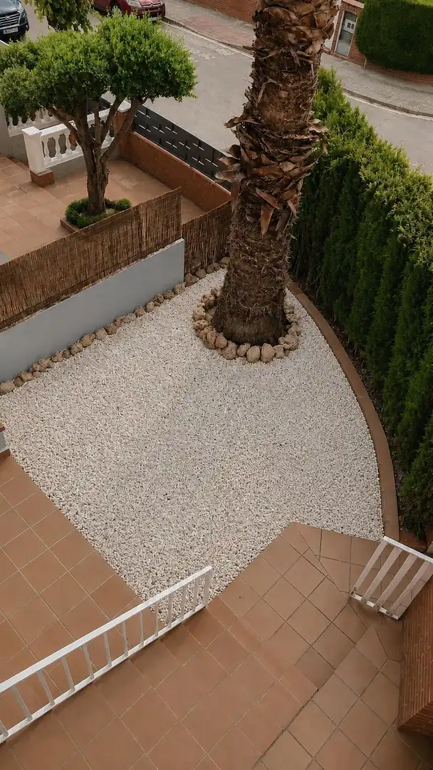 Jardín de Casa adosada en venta en Parets del Vallès con Calefacción y Terraza