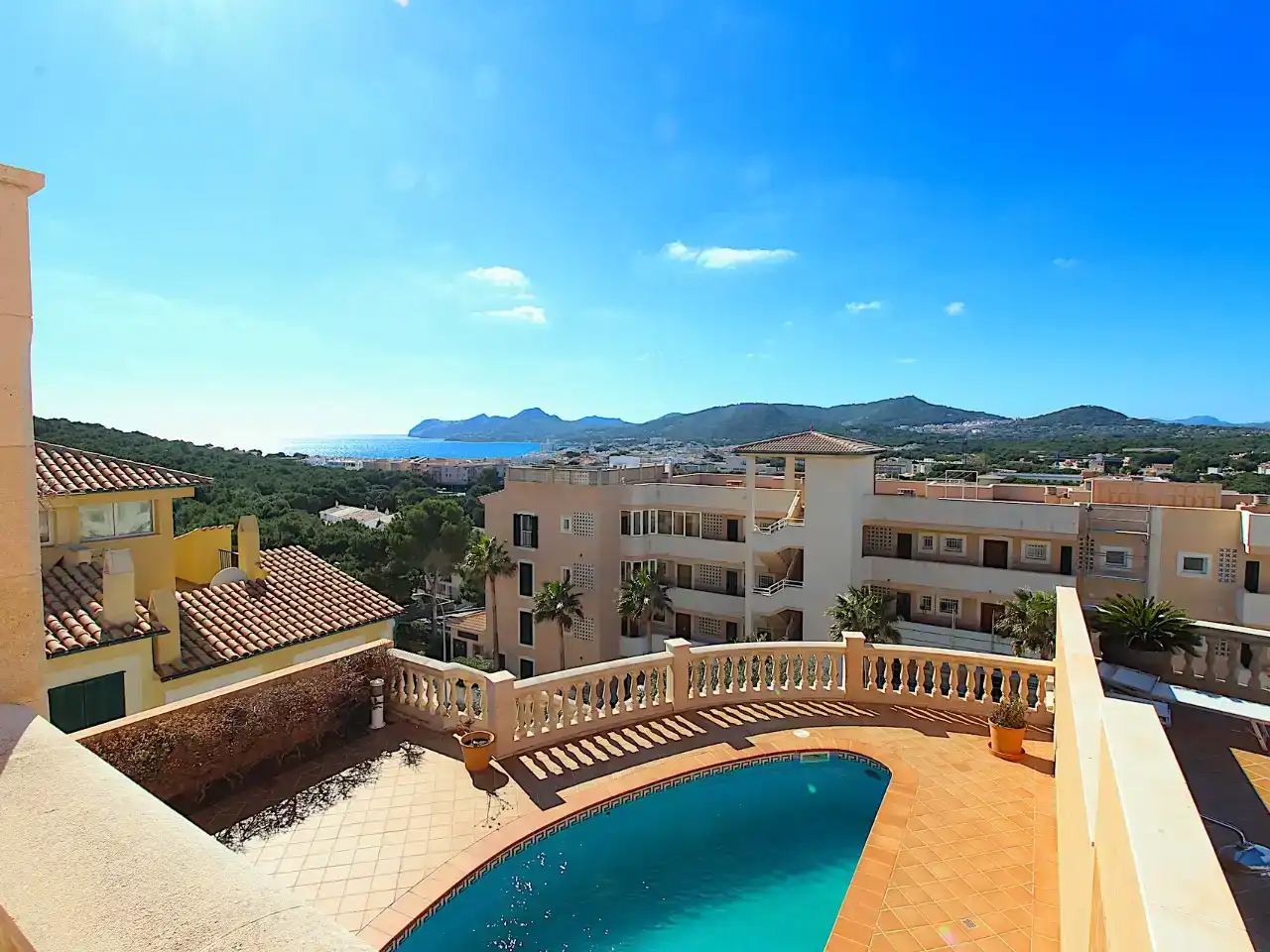 Exterior view of Houses for sale in Capdepera  with Air Conditioner, Swimming Pool and Balcony