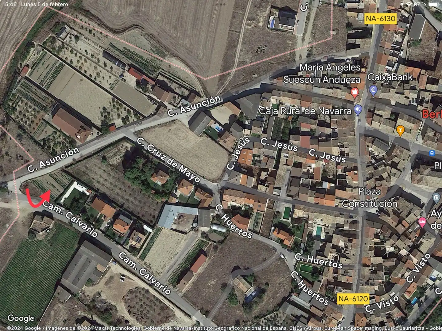 Wohnbaugrundstück zum Verkauf in Camino Calvario 26