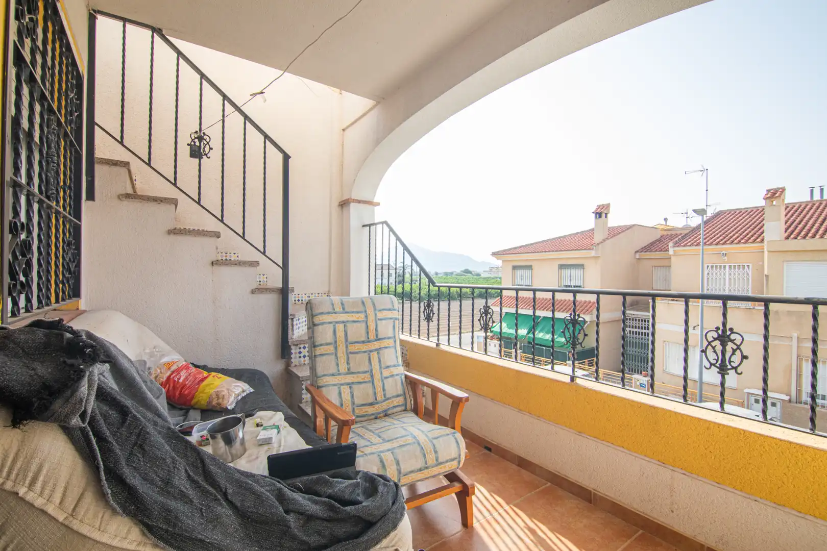 Terrassa de Casa o xalet en venda en Orihuela amb Calefacció, Moblat i Piscina comunitària
