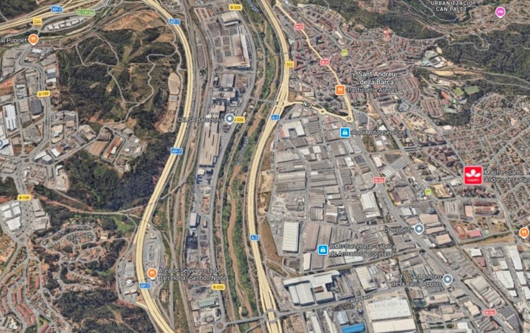 Exterior view of Industrial land for rent in Sant Andreu de la Barca