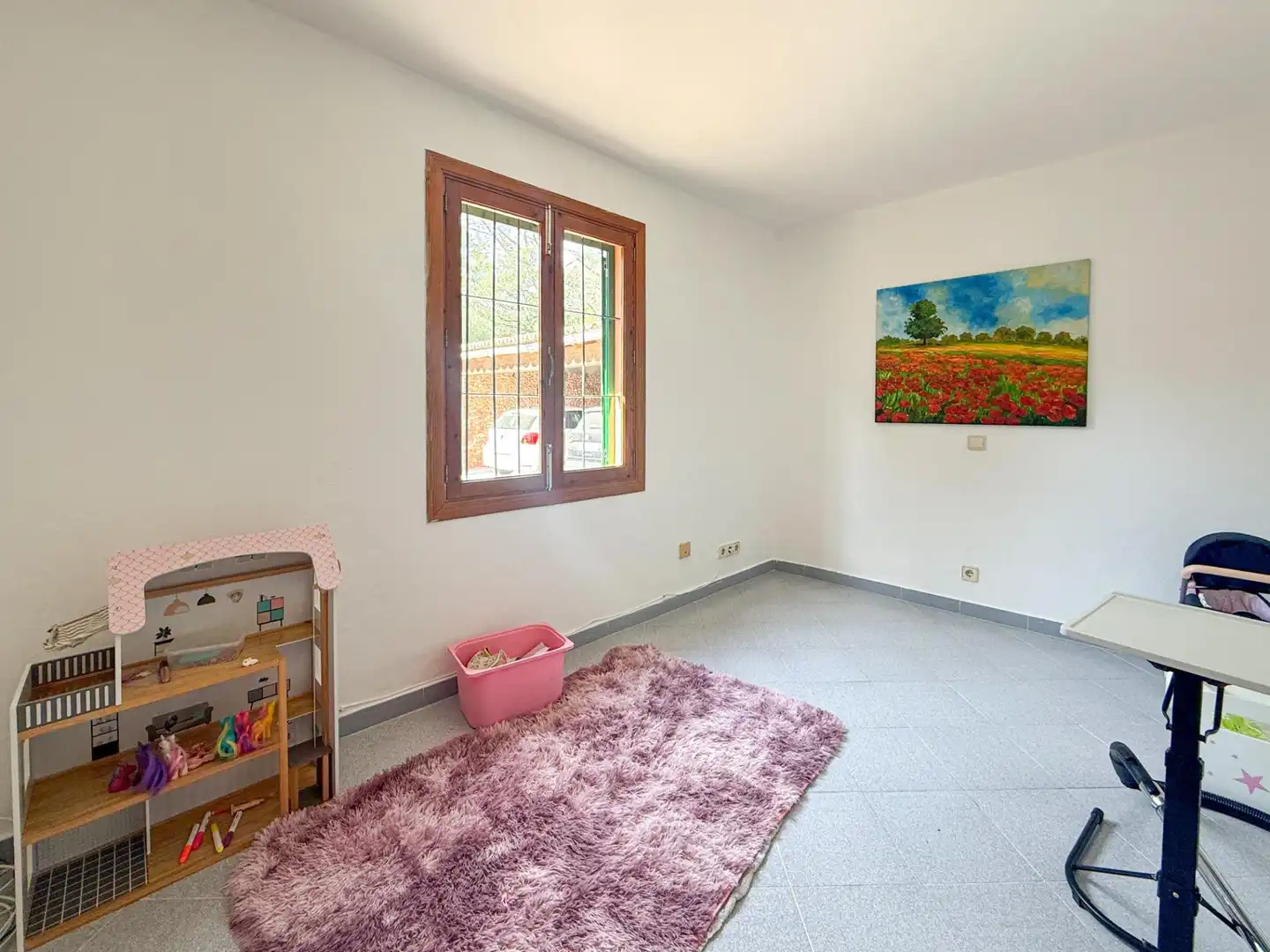 Sala de estar de Finca rústica en venta en Sencelles con Aire acondicionado, Jardín privado y Terraza