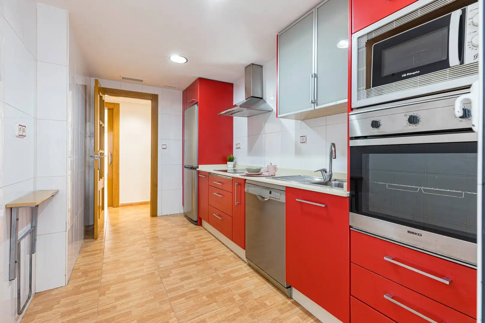 Cuina de Apartament en venda en Murcia amb Aire condicionat, Traster i Moblat