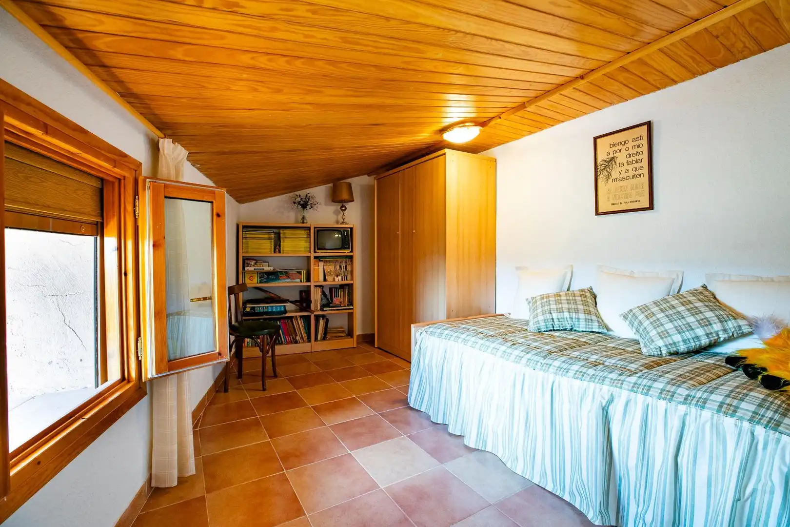 Bedroom of Houses for sale in Agüero  with Heating, Terrace and Storage room