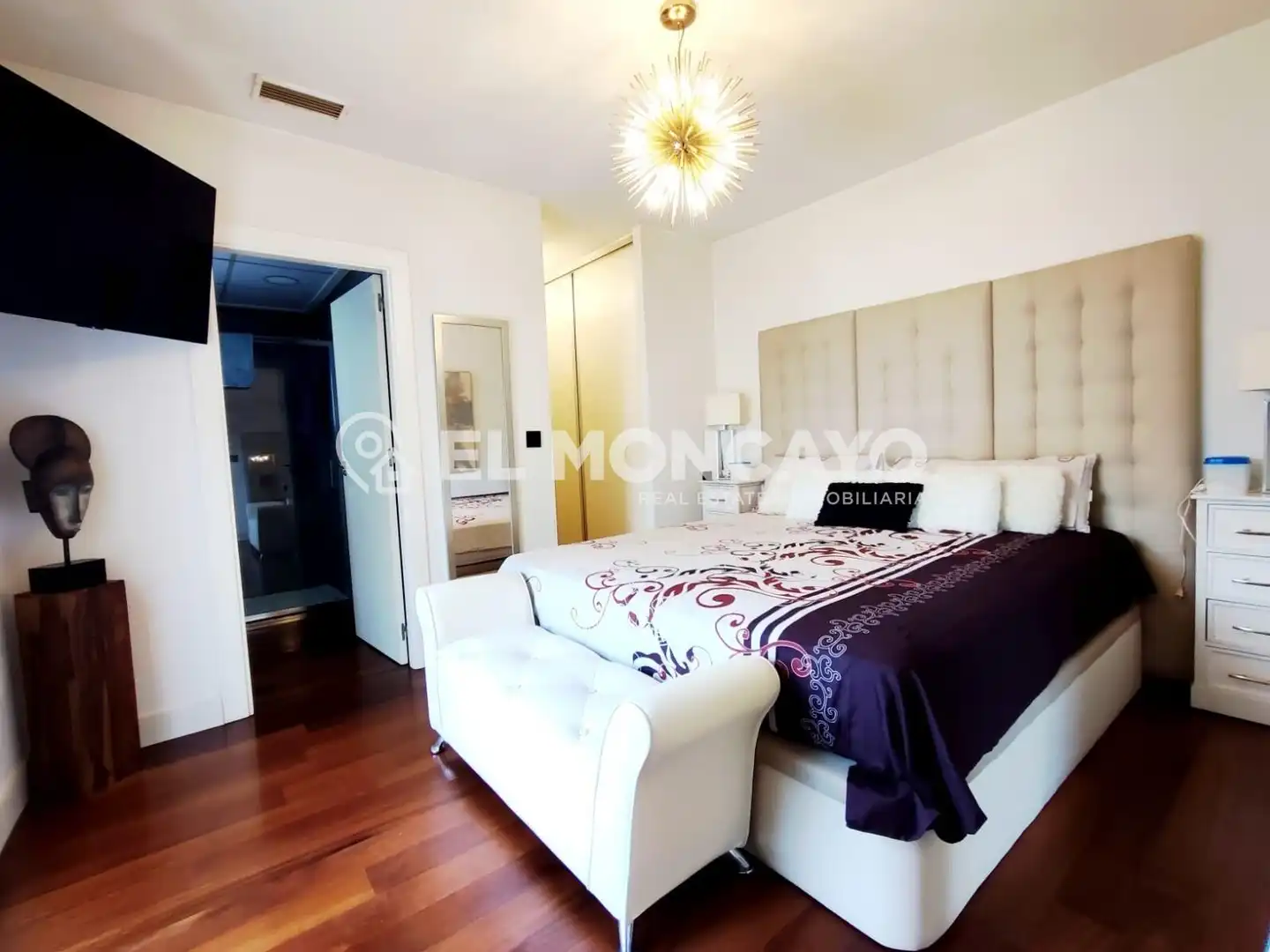 Bedroom of Detached homes for rent in Daya Vieja  with Air Conditioner, Parquet flooring and Terrace