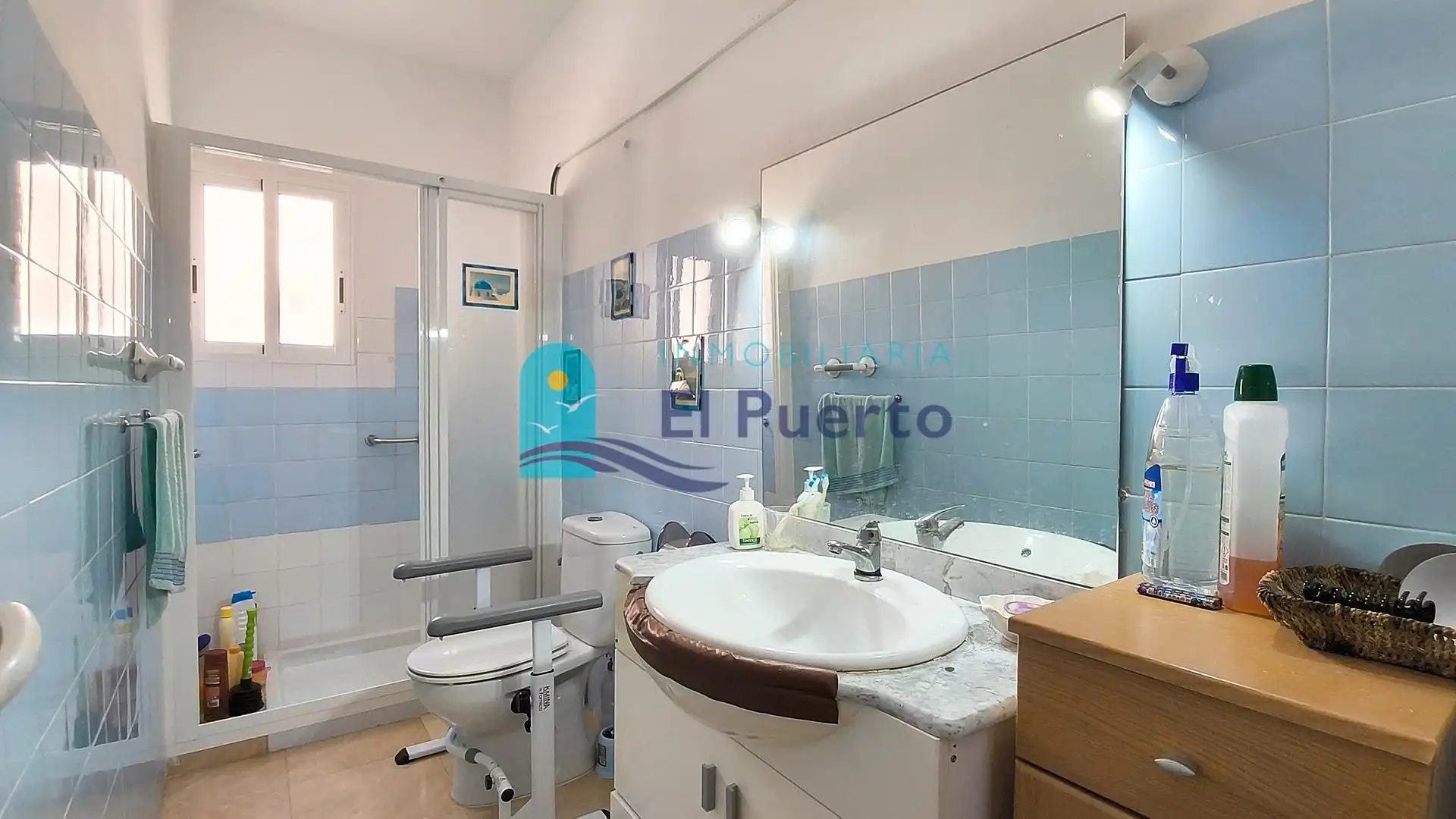 Badezimmer von Wohnung zum Verkauf in Cartagena mit Klimaanlage, Heizung und Terrasse
