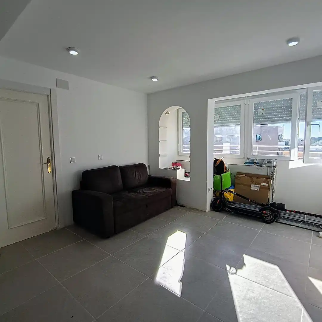 Wohnzimmer von Wohnung zum Verkauf in Madrid mit Heizung