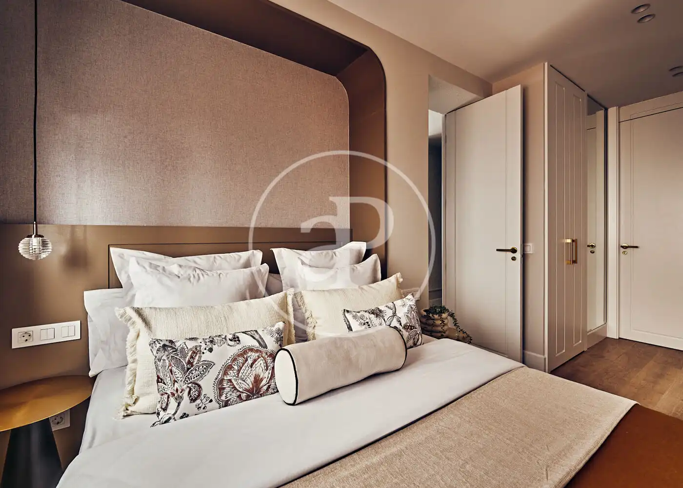 Schlafzimmer von Wohnung zum Verkauf in Madrid mit Klimaanlage, Heizung und Terrasse