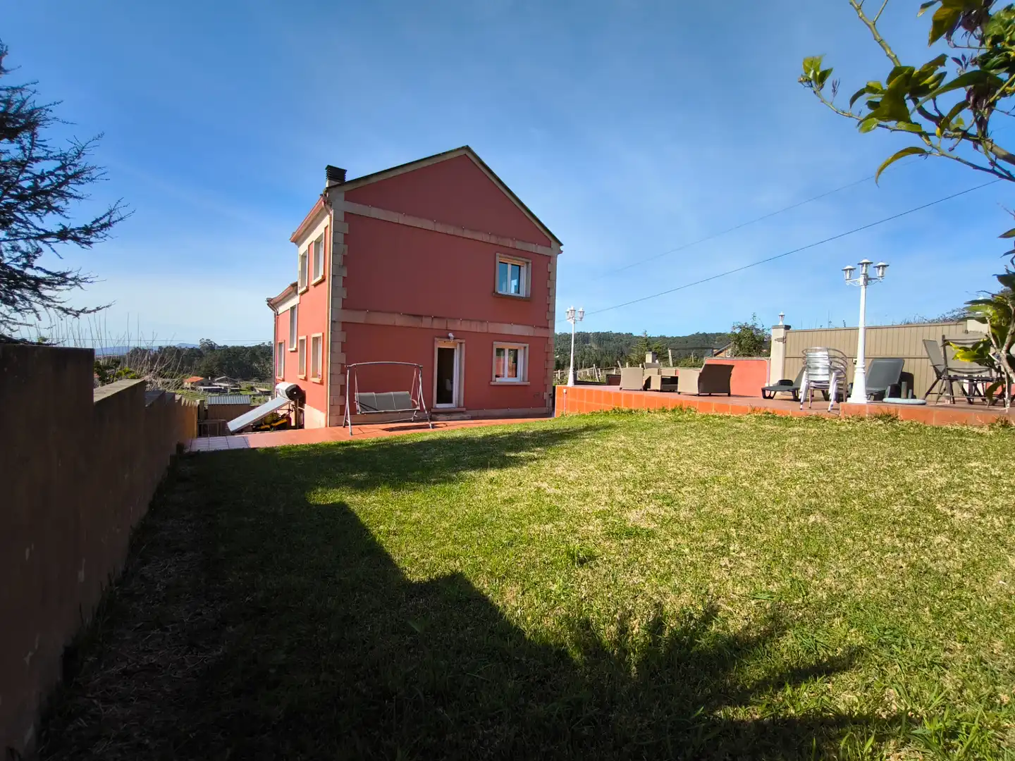 Jardín de Casa o chalet en venta en Meis con Calefacción, Jardín privado y Parquet