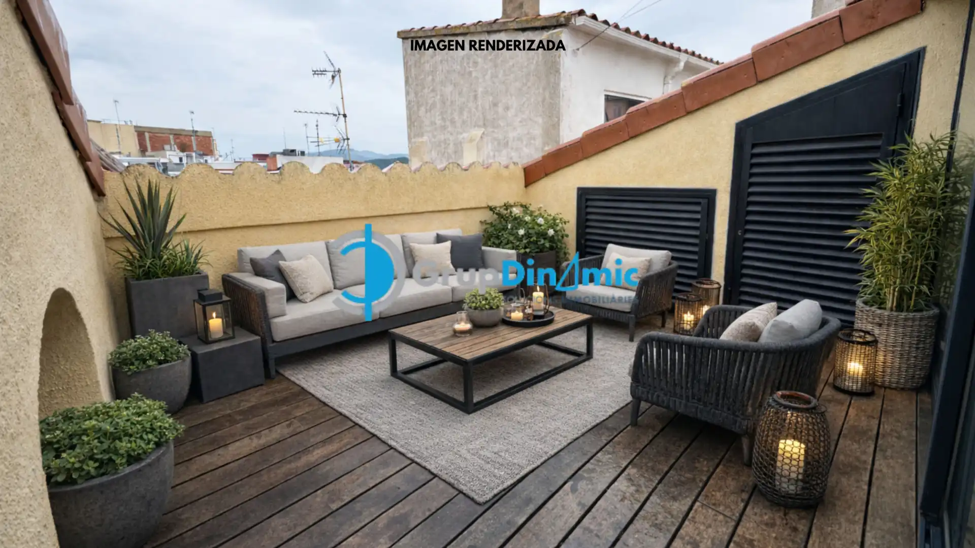 Terrace of Attic for sale in Palamós  with Parquet flooring, Terrace and Storage room