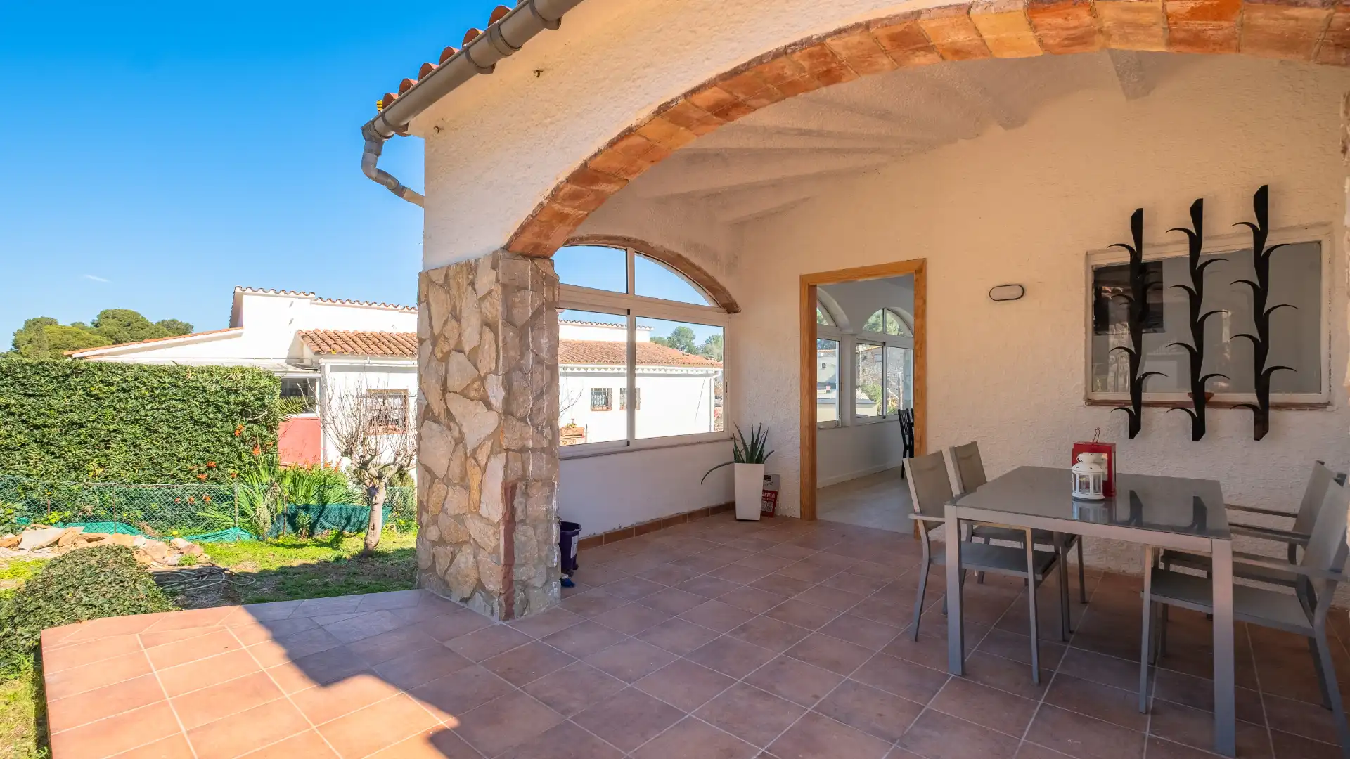 Jardí de Casa adosada en venda en Pals amb Aire condicionat, Calefacció i Jardí privat