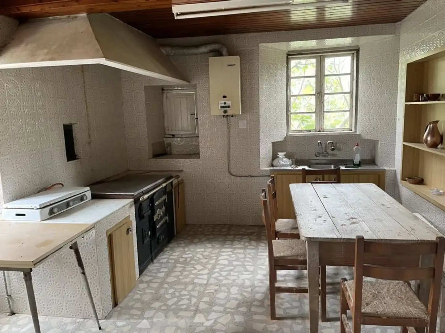 Cocina de Finca rústica en venta en Ortigueira con Jardín privado