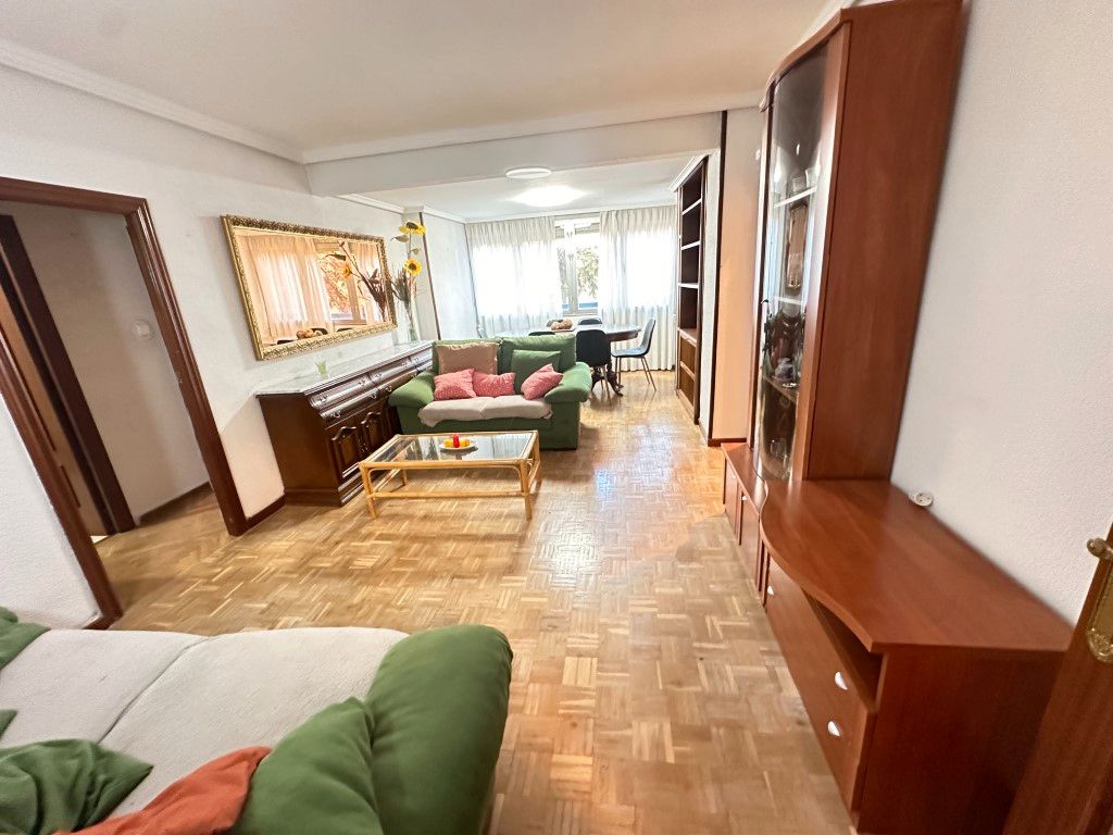 Living room of Flat to rent in Cuenca Capital  with Heating and Furnished