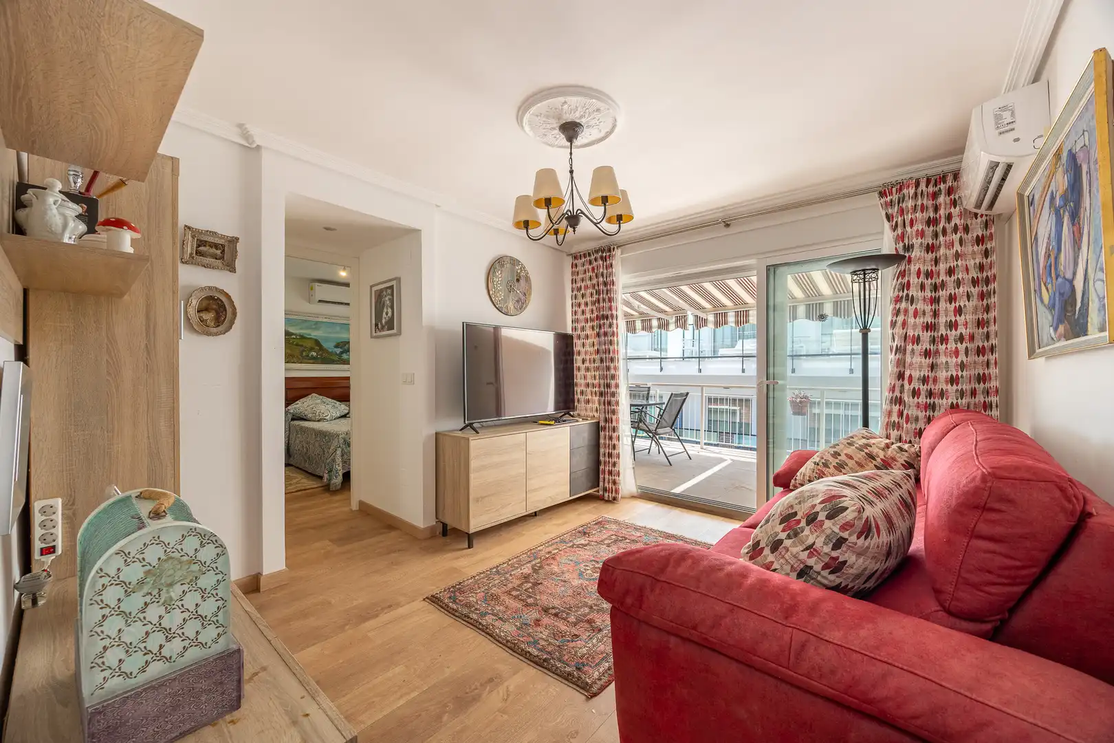 Living room of Attic for sale in Benidorm  with Furnished