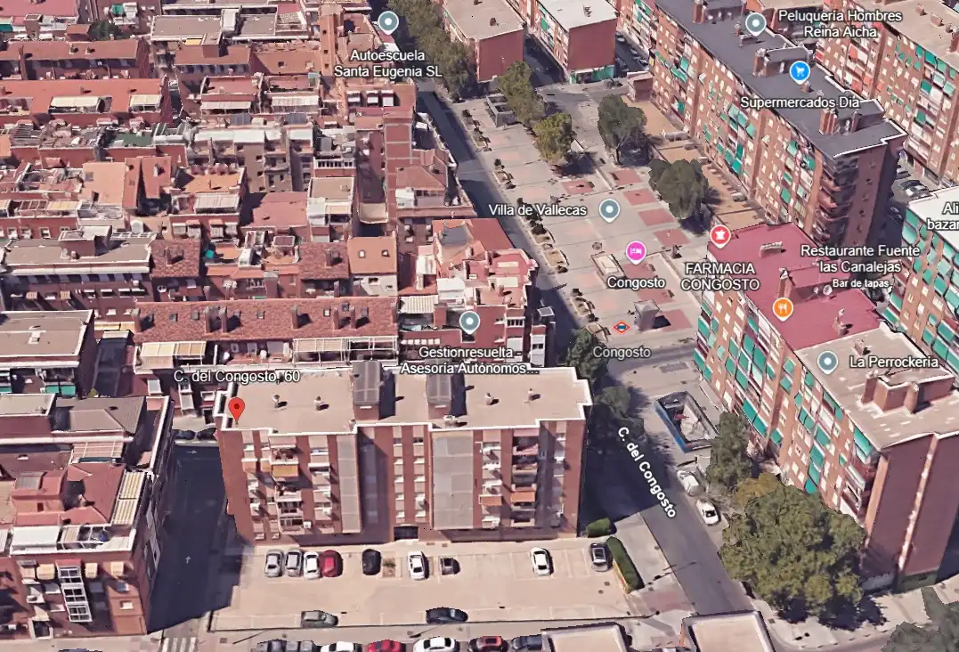 Vista exterior de Pis en venda en Madrid amb Calefacció, Traster i Moblat