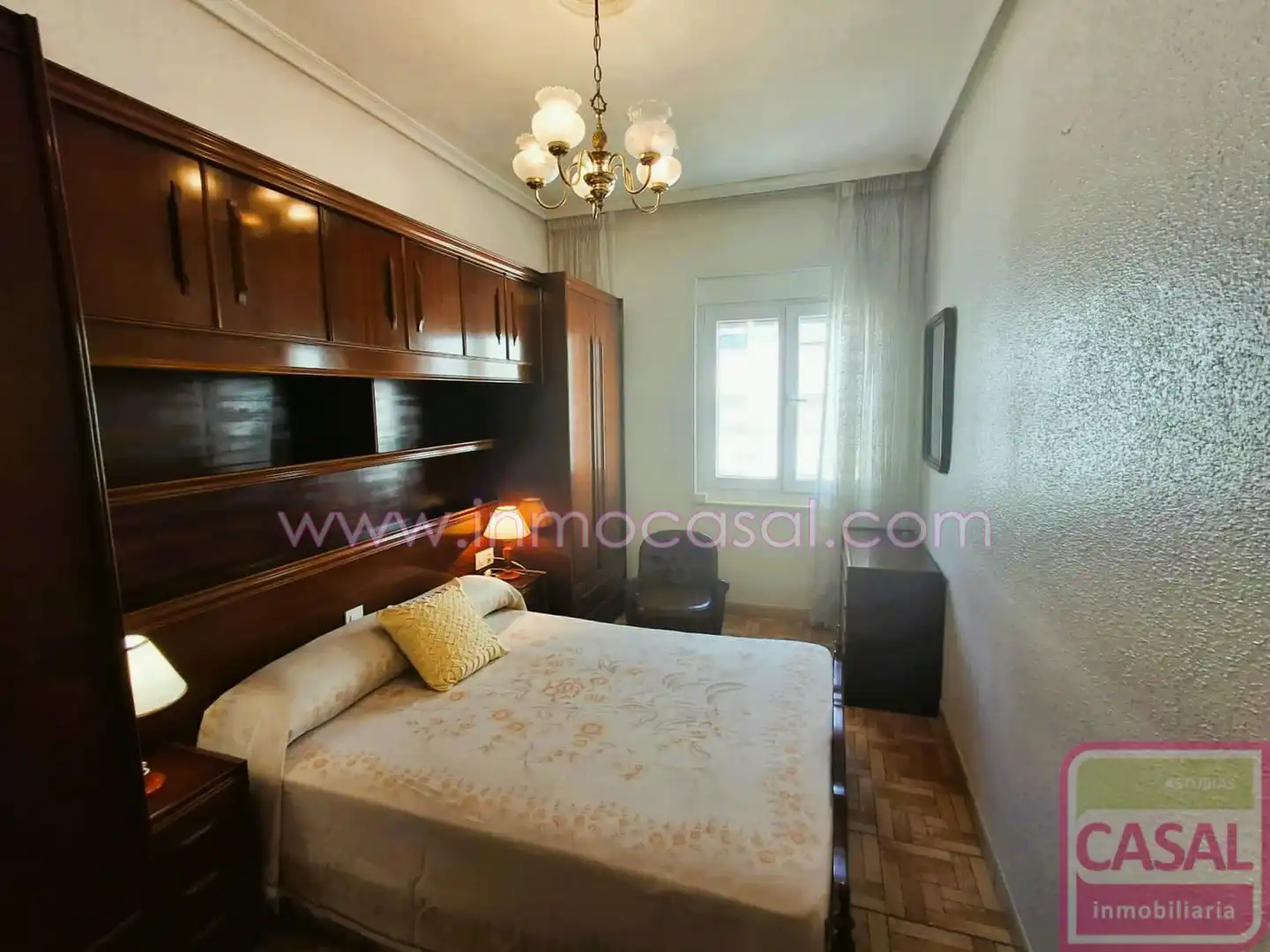 Schlafzimmer von Wohnung zum Verkauf in Castrillón mit Möbliert