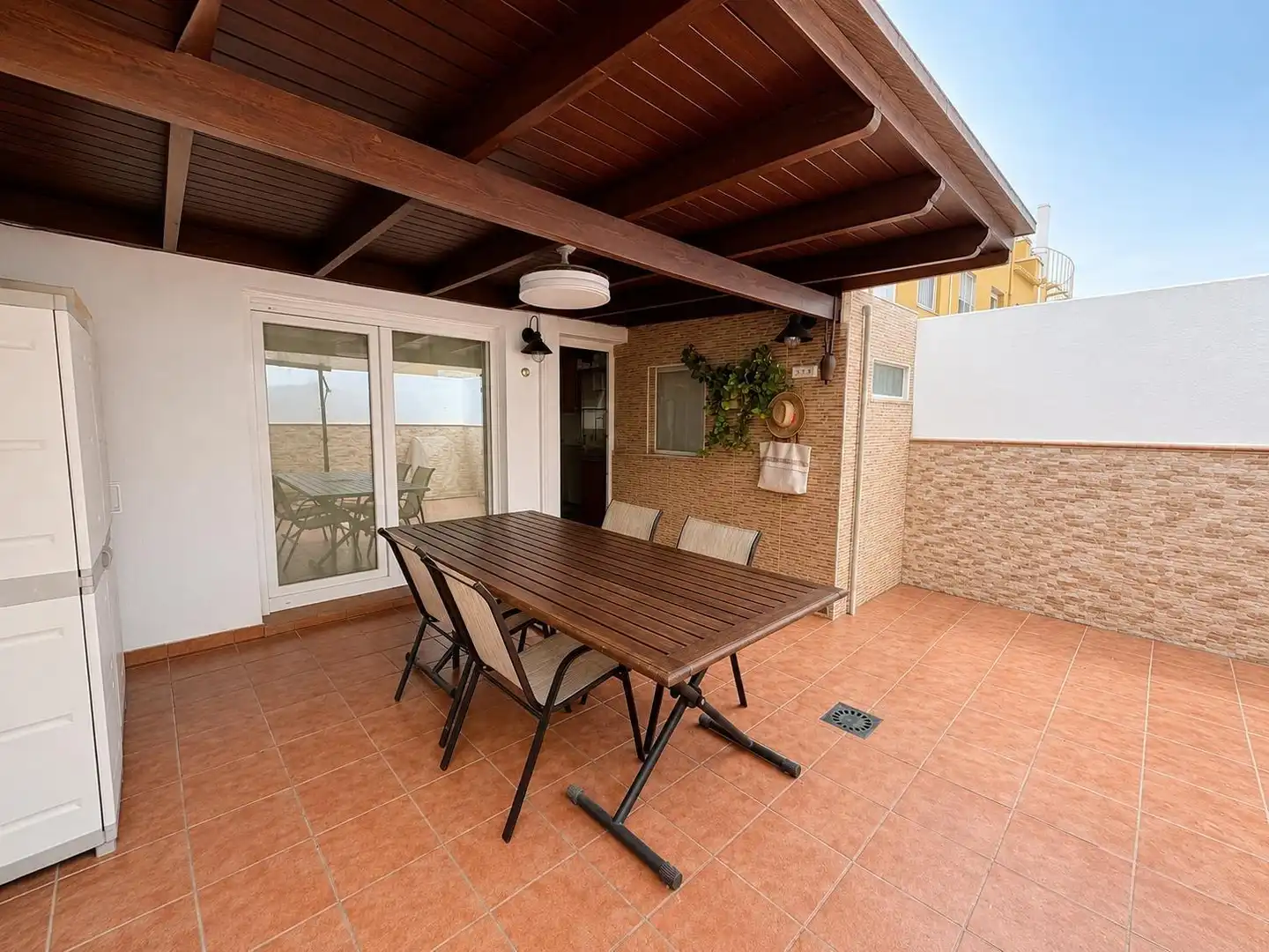 Terrassa de Casa adosada en venda en Huércal de Almería amb Aire condicionat i Calefacció