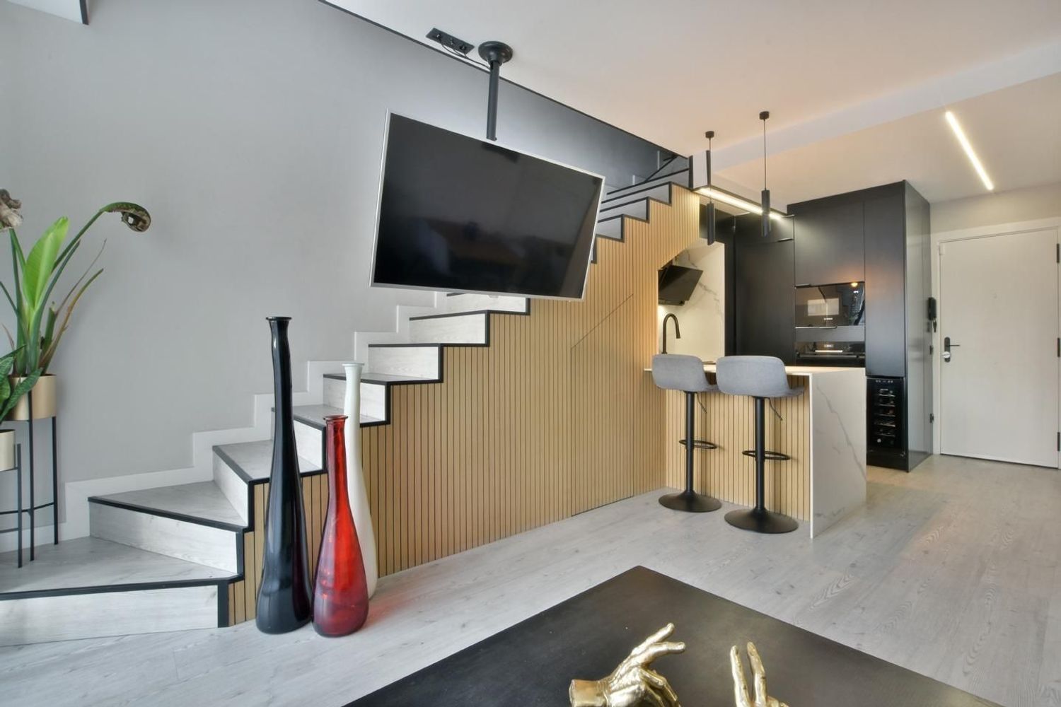 Living room of Duplex for sale in Terrassa  with Air Conditioner, Terrace and Storage room