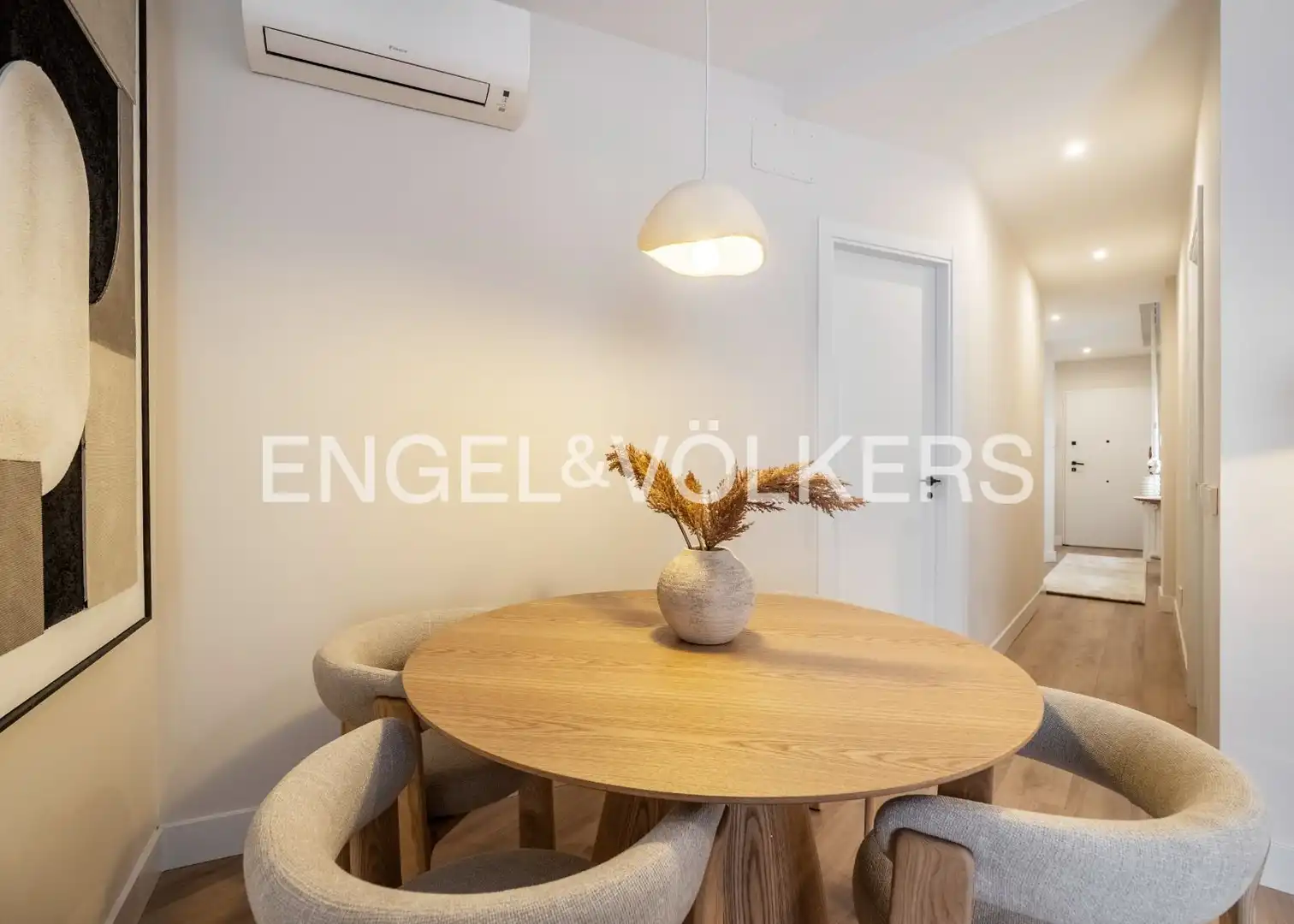 Esszimmer von Wohnung zur Miete in Madrid mit Klimaanlage, Heizung und Terrasse