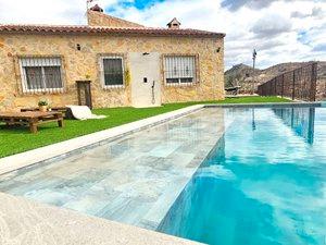 Swimming pool of House or chalet for sale in Fortuna  with Heating, Private garden and Swimming Pool