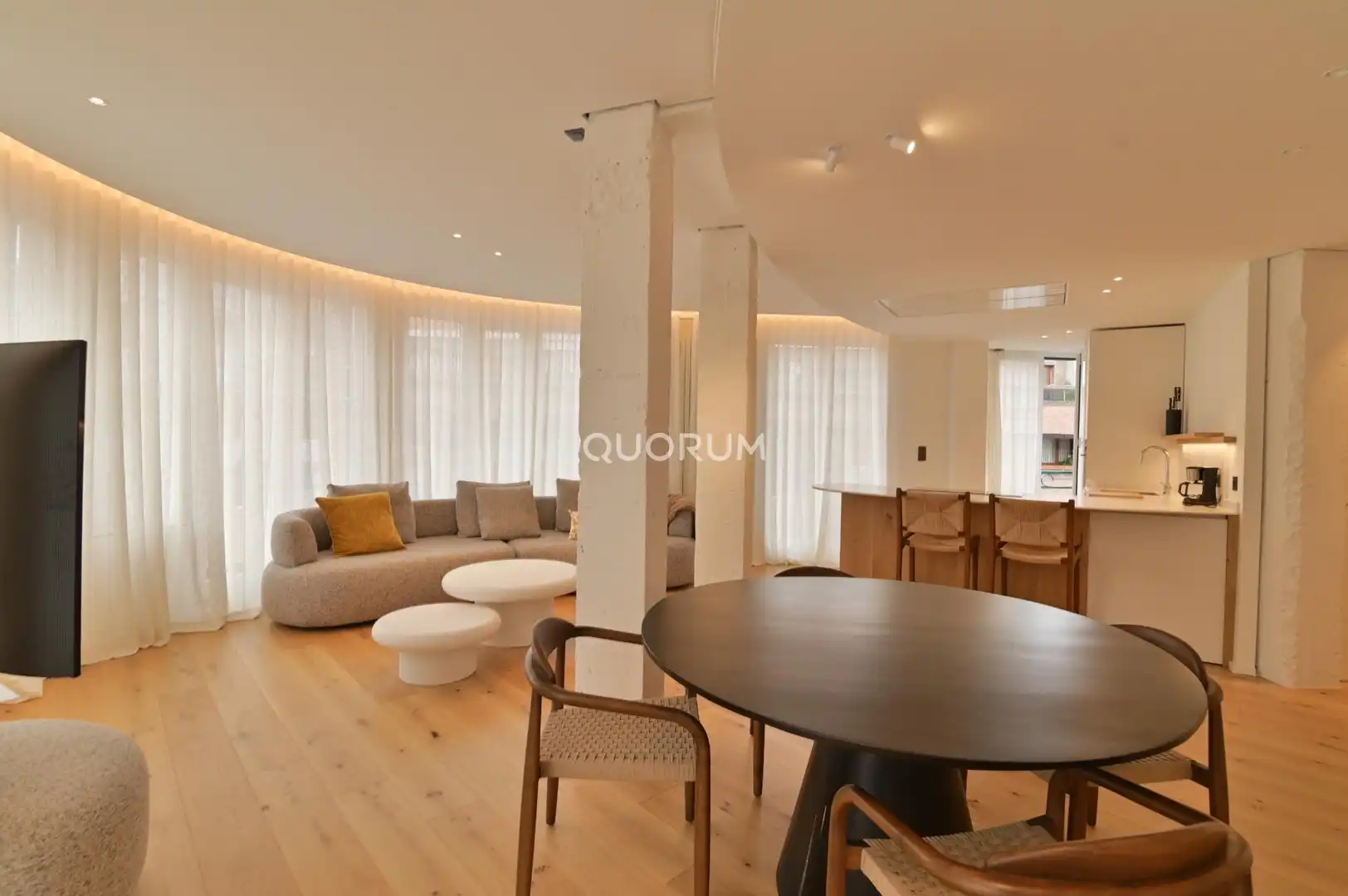 Living room of Flat for rent in Bilbao   with Heating and Furnished