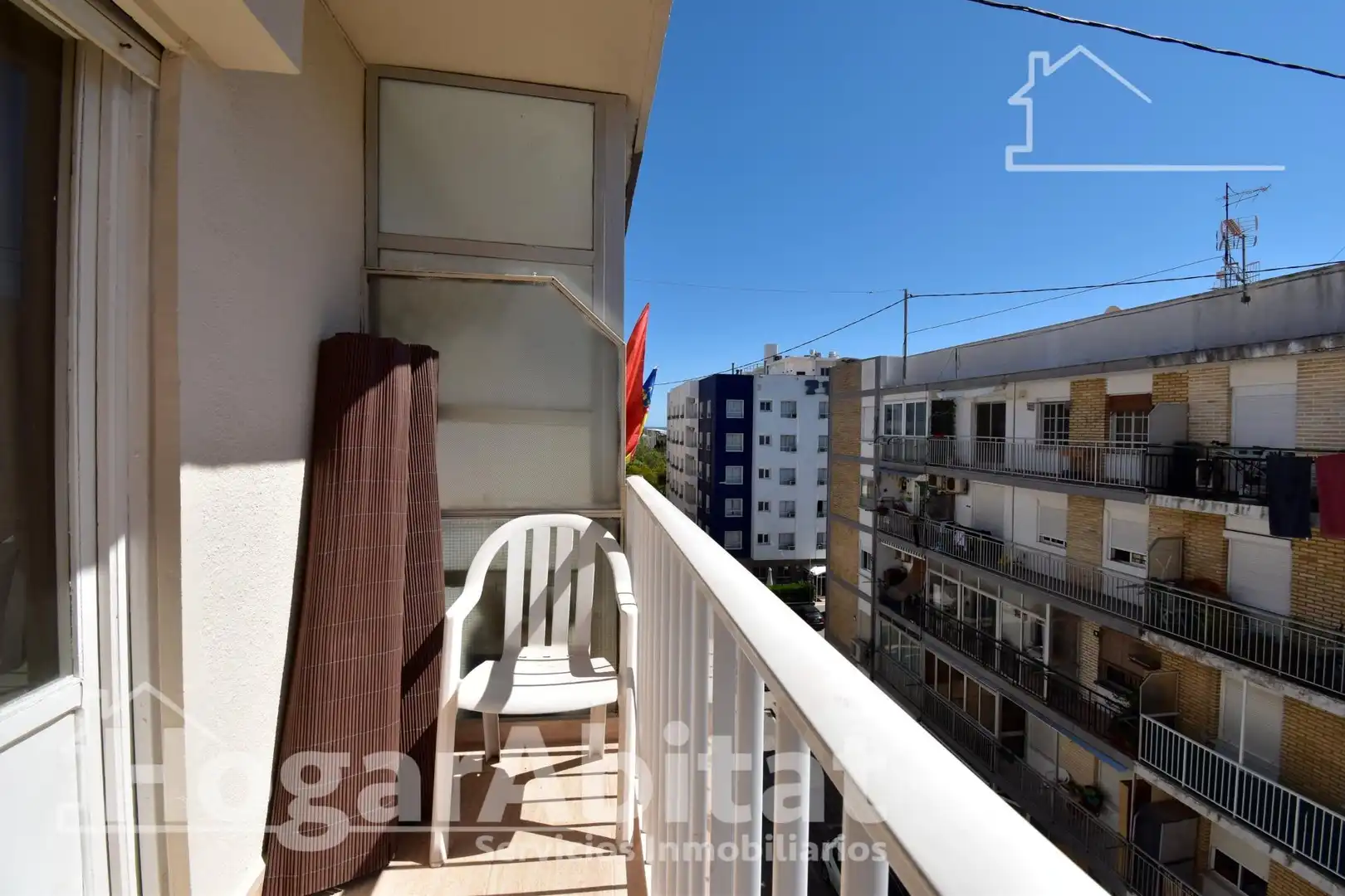 Vista exterior de Piso en venta en Gandia con Terraza, Amueblado y Balcón