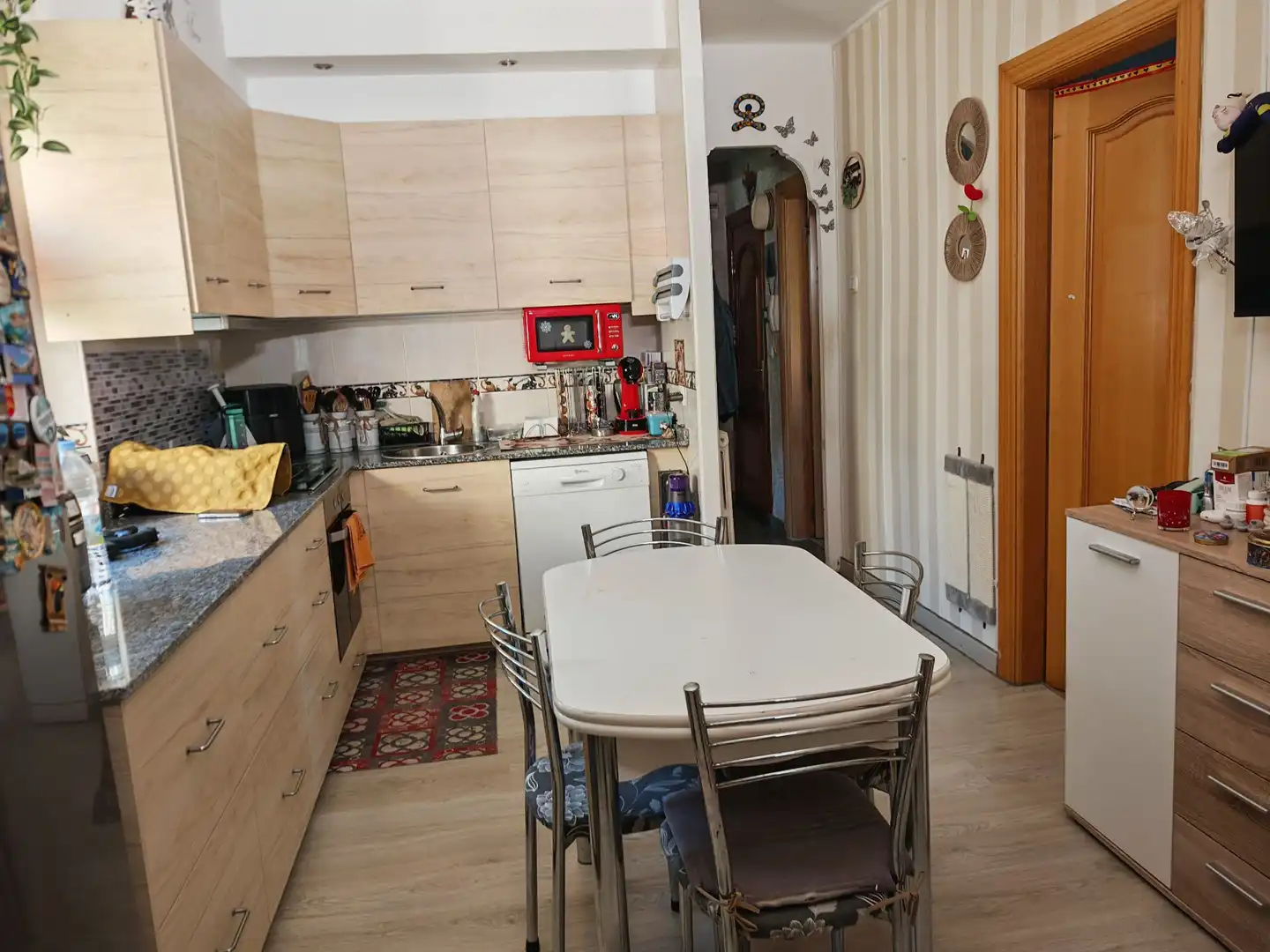 Küche von Wohnung zum Verkauf in Astorga mit Heizung und Abstellraum