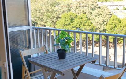 Balcony of Flat for sale in Badalona  with Air Conditioner and Terrace