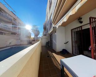 Exterior view of Flat for sale in Gualchos  with Private garden, Terrace and Balcony