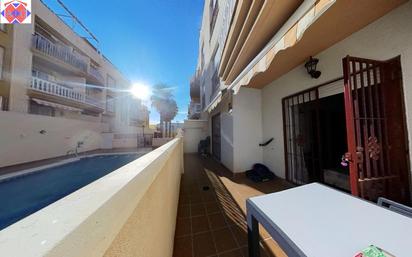 Exterior view of Flat for sale in Gualchos  with Private garden, Terrace and Balcony