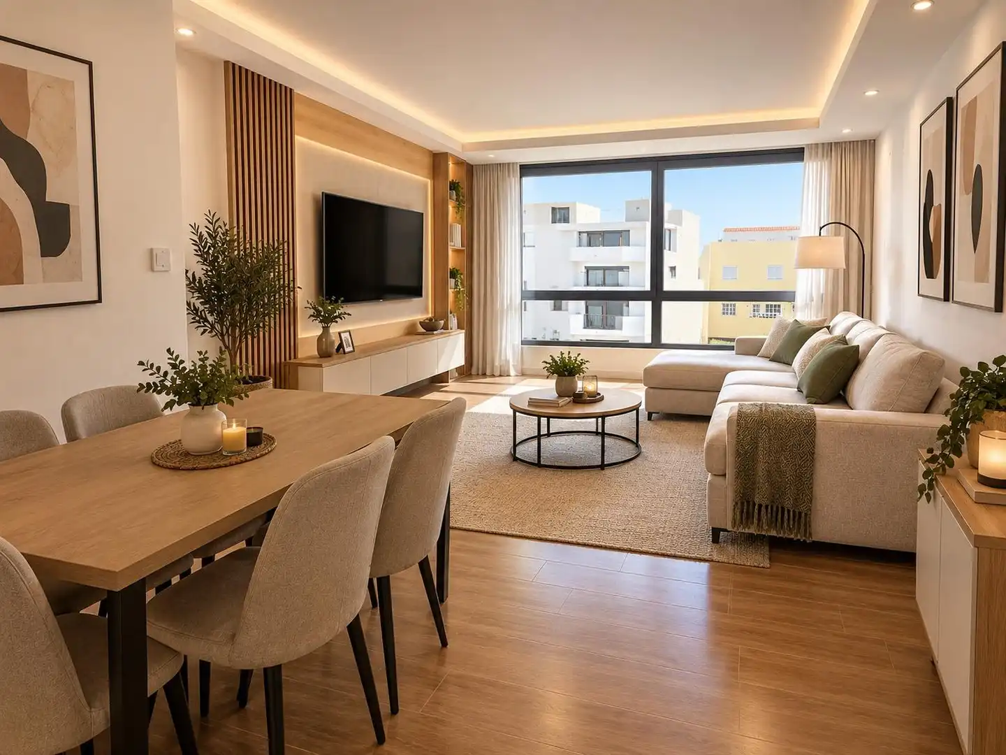 Sala de estar de Estudio en venta en Corralejo