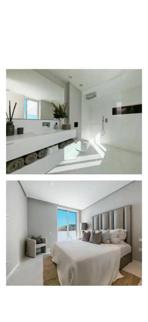 Bathroom of Flat for sale in Ojén  with Air Conditioner, Private garden and Terrace