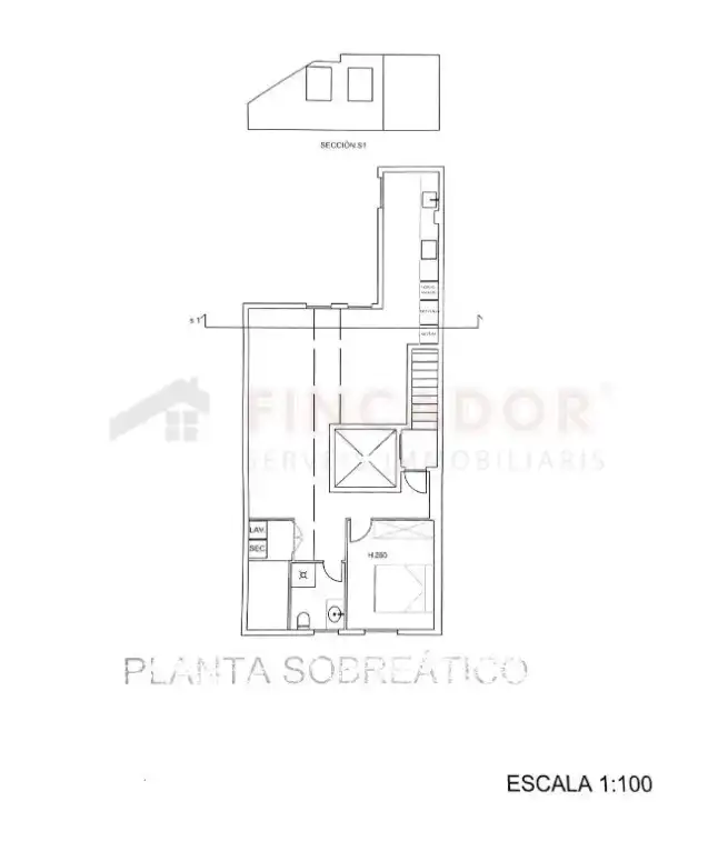 Maisonette zum Verkauf in Barcelona mit Klimaanlage, Heizung und Parkett