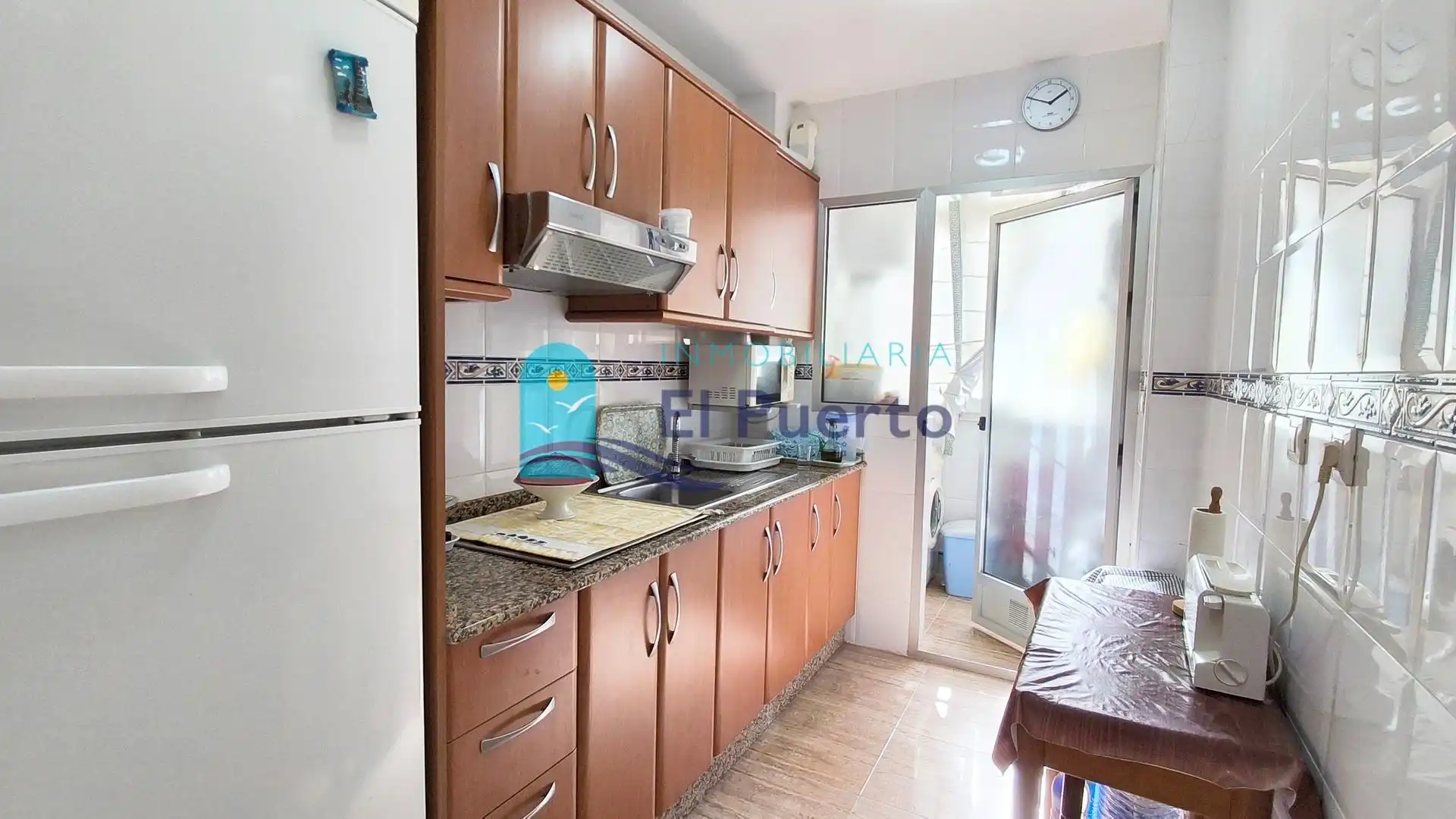 Cocina de Apartamento en venta en Mazarrón con Aire acondicionado, Calefacción y Terraza