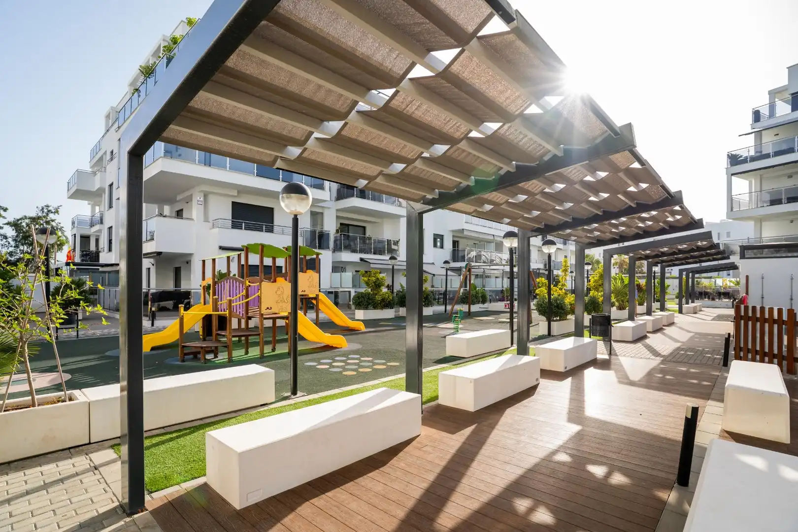 Terraza de Piso de alquiler en Motril con Aire acondicionado, Terraza y Trastero