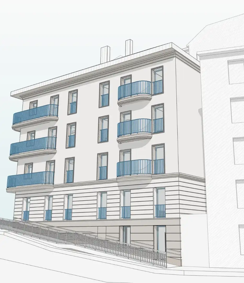 Exterior view of Apartments for sale in Burgos  with Heating, Parquet flooring and Terrace