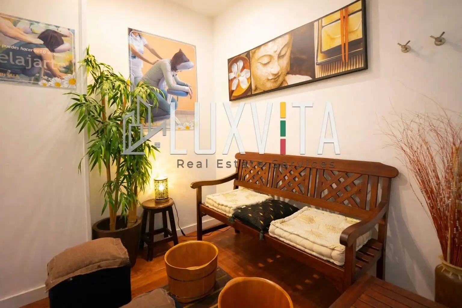 Sala de estar de Local en traspaso en Santa Cruz de Tenerife con Aire acondicionado y Amueblado