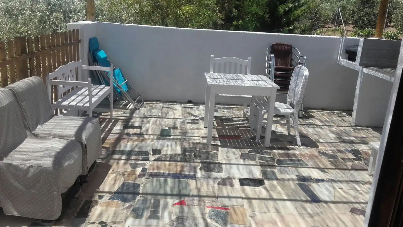 Terrace of Houses for rent in Níjar  with Air Conditioner, Heating and Private garden