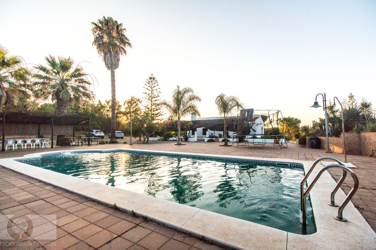 Swimming pool of Country house for sale in Ayamonte  with Swimming Pool and Furnished