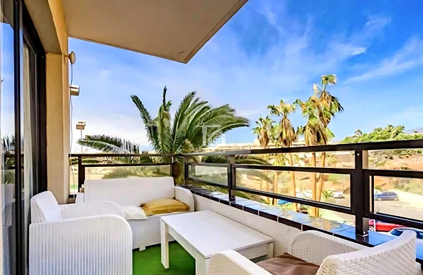 Terrace of Flat for sale in Adeje  with Air Conditioner, Terrace and Furnished