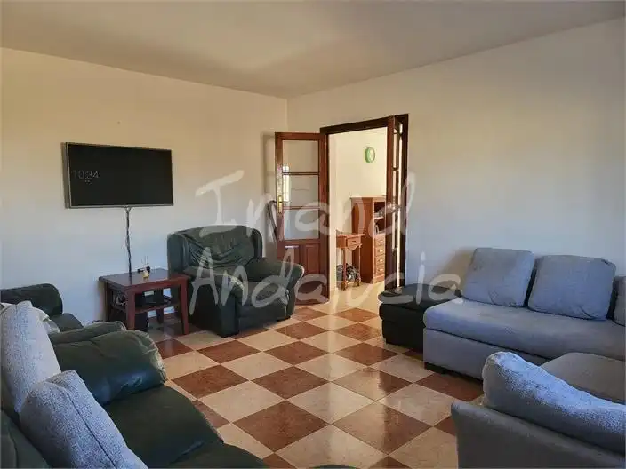 Sala de estar de Casa adosada en venta en Mollina con Aire acondicionado y Terraza