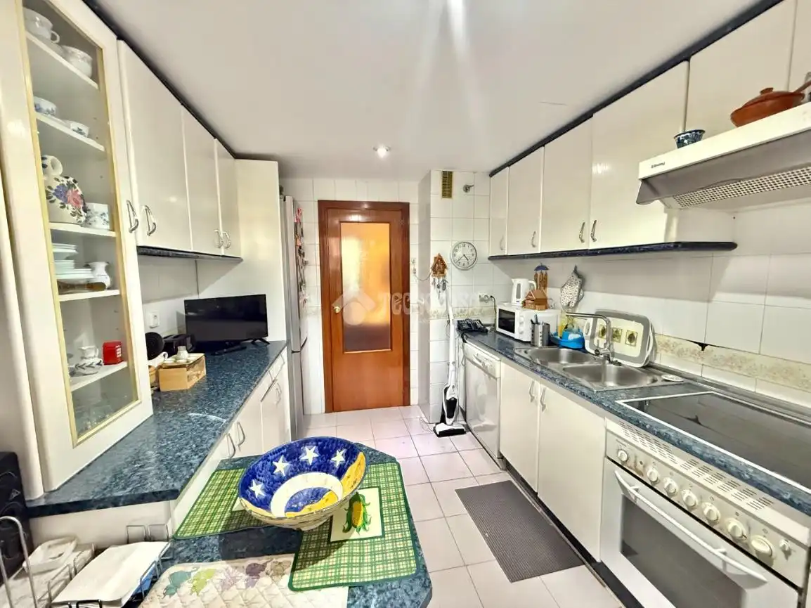 Kitchen of Flat for sale in Madrid  with Air Conditioner, Heating and Terrace