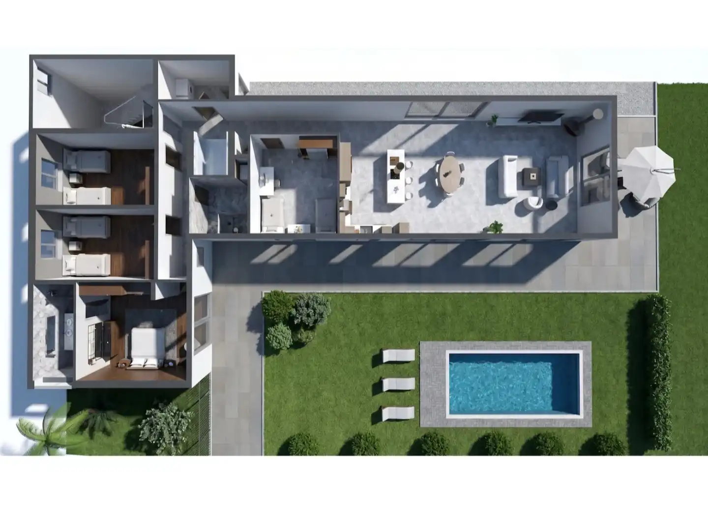 Chalet con piscina en venta en Carrer Ponent 35, imagen 3