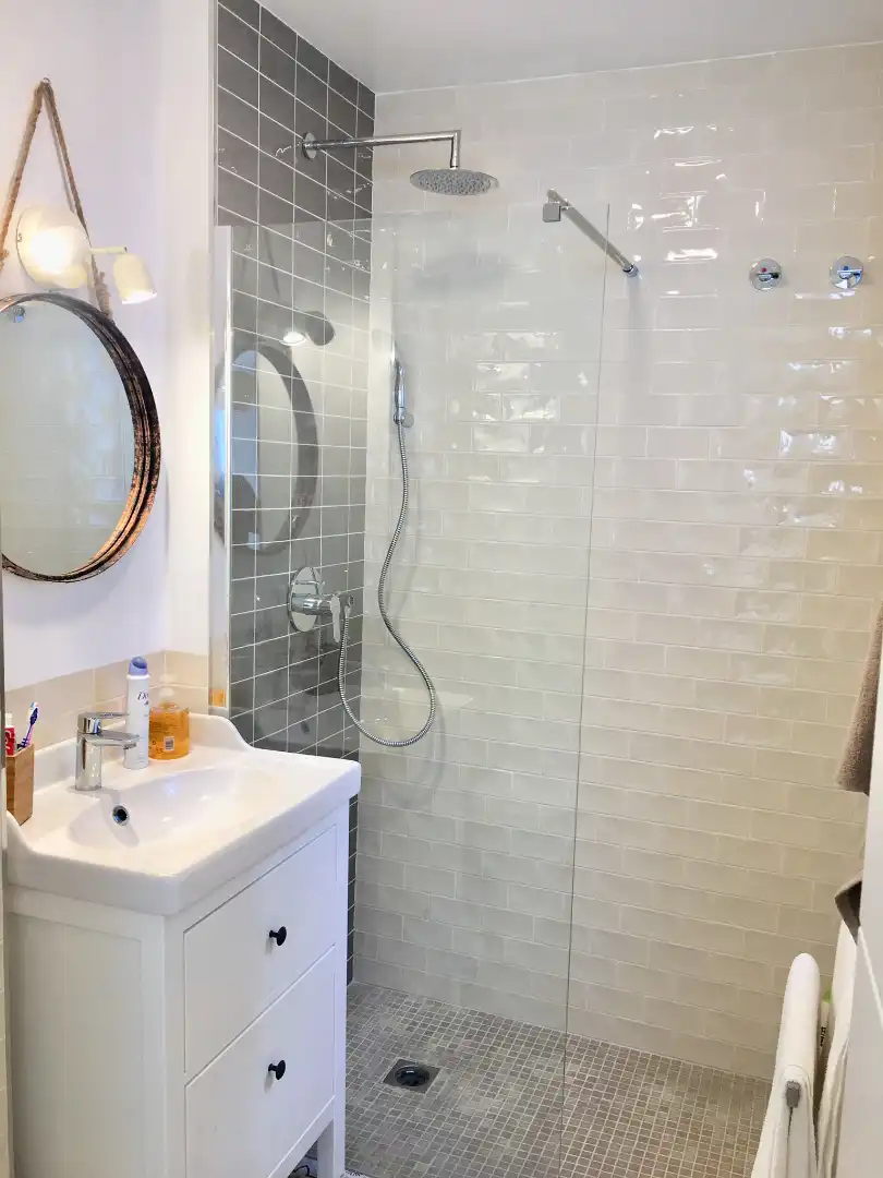 Baño de Casa o chalet de alquiler en Málaga con Aire acondicionado, Terraza y Amueblado