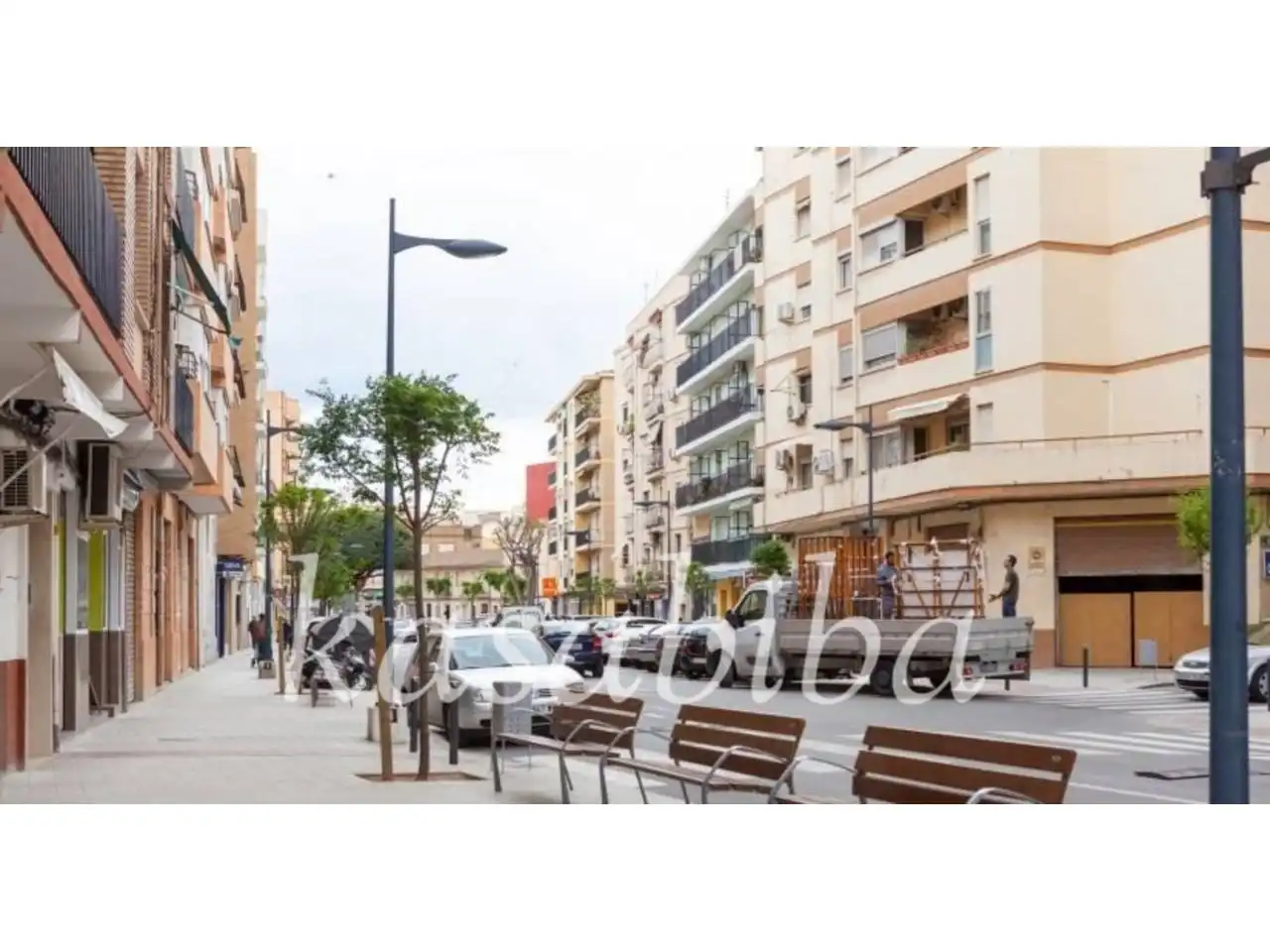 Vista exterior de Pis en venda en Mislata amb Aire condicionat i Terrassa