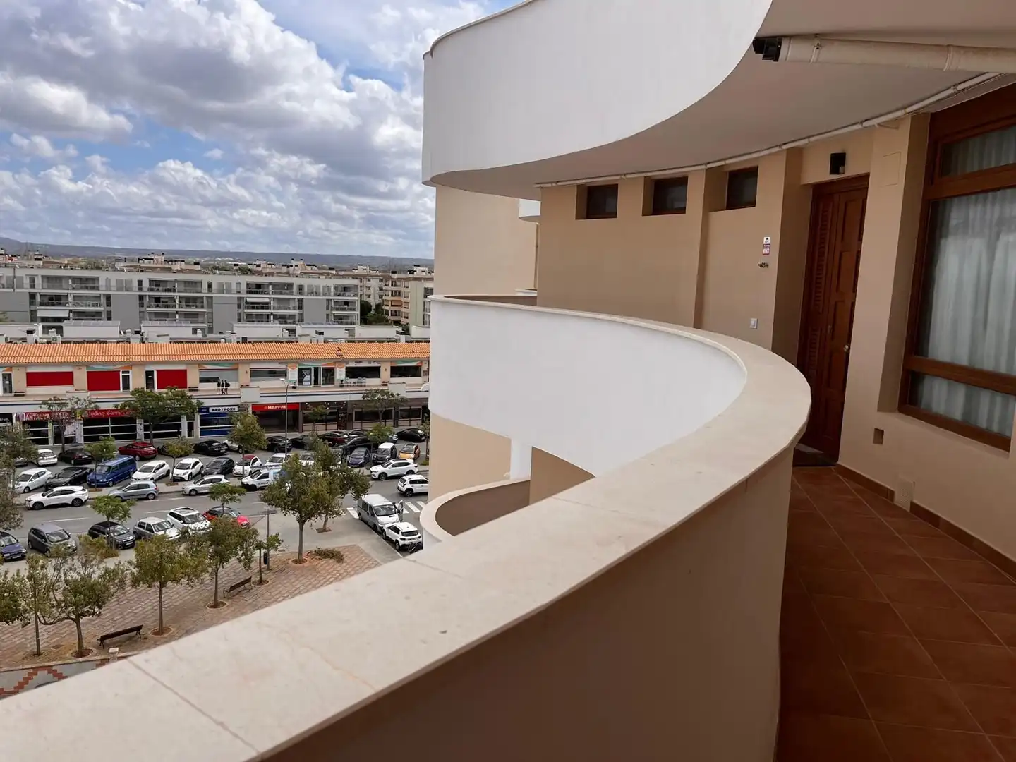Balcony of Flat for rent in  Palma de Mallorca  with Air Conditioner, Terrace and Furnished